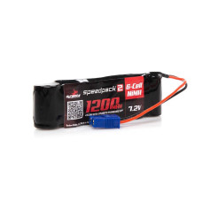 SPEEDPACK2 7.2V 1200MAH 6 CELL NiMH, LONG: MINIS SRP $80.03