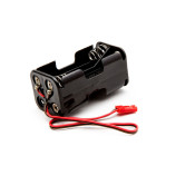 Battery RX Case w/BEC Connector 4x 1.5v AA Cell Holder 4.8v (Replaces DYNC1104)