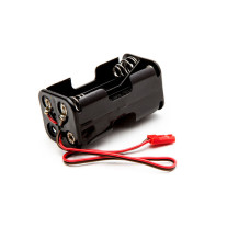 Battery RX Case w/BEC Connector 4x 1.5v AA Cell Holder 4.8v (Replaces DYNC1104) Battery RX Case w/BEC Connector 4x 1.5v AA Cell Holder 4.8v (Replaces DYNC1104)