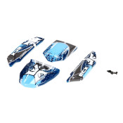 Body Set, Decorated, Blue/Grey: 1:24 Roost by ECX SRP $37.98 Body Set, Decorated, Blue/Grey: 1:24 Roost by ECX SRP $37.98
