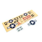 Decal Sheet: UMX P-51 Decal Sheet: UMX P-51