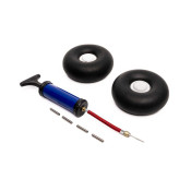 Inflatable Tundra Tire and Beadlock Wheel Set w/Pump, 5.5 Inflatable Tundra Tire and Beadlock Wheel Set w/Pump, 5.5