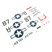 Decal Sheet: P-51 1.0m by Eflite SRP $28.39