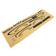 Decal Sheet: UMX Cirrus SR22T v2 by Eflite SRP $19.20