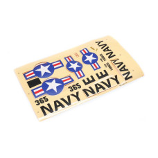 Decal Sheet; T-28 Trojan 1.1m by Eflite SRP $25.29