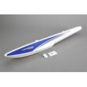 Left Float with Water Rudder Bracket: Carbon-Z Cub