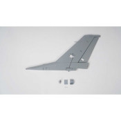 Vertical Fin and Rudder: F-16 Falcon-Gray 80mm EDF by Eflite SRP $118.91