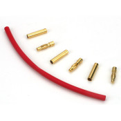 Gold Bullet Connector Set, 4mm (3) by Eflite SRP $12.59 Gold Bullet Connector Set, 4mm (3) by Eflite SRP $12.59