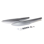 Float Set with Hardware, Silver; 39.5