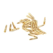Gold Bullet Connector, Male, 2mm (30) by Eflite SRP $28.65 Gold Bullet Connector, Male, 2mm (30) by Eflite SRP $28.65