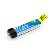 150mAh 1S 3.7V 45C LiPo Battery