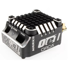 OE1 MK2 PRO ESC, Built In Cap, Variable PWM, Reverse Polarity Protection, Factory Pre Wired by ORCA with 175mm 13awg wire. SRP $378.99 OE1 MK2 PRO ESC, Built In Cap, Variable PWM, Reverse Polarity Protection, Factory Pre Wired by ORCA with 175mm 13awg wire. SRP $378.99