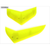 Vertical & horizontal tail blade set (Green) Belt CP V2 Vertical & horizontal tail blade set (Green) Belt CP V2