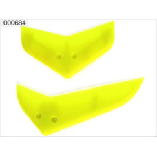 Vertical & horizontal tail blade set (Green) Belt CP V2 Vertical & horizontal tail blade set (Green) Belt CP V2