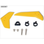 Vertical & horizontal tail blade set (yellow) Belt CP V1 by ESKY Vertical & horizontal tail blade set (yellow) Belt CP V1 by ESKY