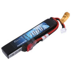 Gens Ace 1000mAh 25C 2S 7.4v Airsoft Gun Lipo Battery, 102x20x13mm, 56g, T-Plug/Deans SRP $42.70 Gens Ace 1000mAh 25C 2S 7.4v Airsoft Gun Lipo Battery, 102x20x13mm, 56g, T-Plug/Deans SRP $42.70
