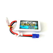 Gens Ace 1300mAh 3S 11.1v 30C Lipo Battery 72x35x21mm 107g EC3 Plug XH Balance Soaring Series SRP $37.80 Gens Ace 1300mAh 3S 11.1v 30C Lipo Battery 72x35x21mm 107g EC3 Plug XH Balance Soaring Series SRP $37.80