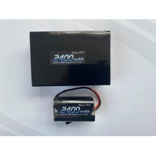 Gens Ace 4.8V 2400mah NiMh Square RX Battery Pack w/JR Plug, 120mm Long Lead 122g SRP $33.52