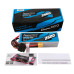 Gens Ace 2500mAh 6S 22.2v 80C Lipo Battery With XT60 Plug 133x44x36mm 408g SRP $158.42 Gens Ace 2500mAh 6S 22.2v 80C Lipo Battery With XT60 Plug 133x44x36mm 408g SRP $158.42