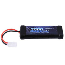 Gens Ace 7.2V 3000mAh NiMh Battery Pack W/Tamiya Plug 135x47x24mm, 360g SRP $55.38