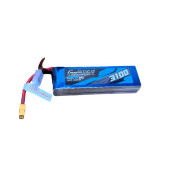 Gens Ace 3100mAh 3S 9.9v 30C Li-Fe Battery with XT60 Plug 14Awg and JR Plug 20awg 23.5x43x137mm 300g Suit Jet Turbine ECU and Starter SRP $94.04