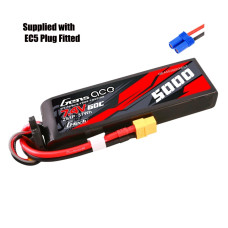 Gens ace 5000mAh 2S 7.4V 60C Short-Size G-Tech Lipo Battery Pack with EC5 Plug 131.6x42.7x21mm 260g SRP $114.61 Gens ace 5000mAh 2S 7.4V 60C Short-Size G-Tech Lipo Battery Pack with EC5 Plug 131.6x42.7x21mm 260g SRP $114.61