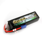 Gens Ace 5000mah 4S 14.8v 60C Lipo Battery Pack with EC5 Plug-Bashing Series 137x43x34mm 437g SRP $153.59