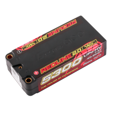 Gens Ace Redline 2.0 5300mAh 2S 7.6V 140C HardCase #64 HV Shorty Lipo Battery 195g 96x47x22.5mm IFMAR SRP $136.85