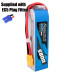 Gens ace 5800mAh 60C 18.5V 5S1P Lipo Battery Pack with EC5 Plug 669g Suitable for F3A SRP $270.48 Gens ace 5800mAh 60C 18.5V 5S1P Lipo Battery Pack with EC5 Plug 669g Suitable for F3A SRP $270.48