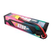 thumbnail image 2 of Gens Ace 7500mAh 130C 4S 15.2V HV LiPo Hardcase Battery - Deans Plug For 1/8 RC Buggy 2 of 6