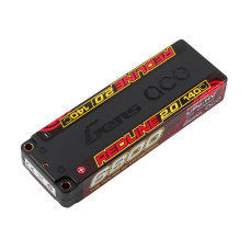 Gens Ace Redline 2.0 6800mAh 2S1P 7.6V 140C HardCase HV Lipo Battery Pack with Hardcase 57 139x46x22mm 280g 5mm Bullet SRP $191.59 Gens Ace Redline 2.0 6800mAh 2S1P 7.6V 140C HardCase HV Lipo Battery Pack with Hardcase 57 139x46x22mm 280g 5mm Bullet SRP $191.59