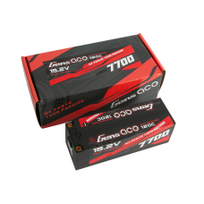 Gens Ace 7700mAh 4S 15.2v 120C HV Hard Case Lipo Battery 139x47x48.5mm 586g 5mm Plug SRP $398.07 Gens Ace 7700mAh 4S 15.2v 120C HV Hard Case Lipo Battery 139x47x48.5mm 586g 5mm Plug SRP $398.07
