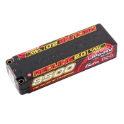 Gens Ace Redline 2.0 8500mAh 2S 7.6V 140C HardCase 58# HV Lipo Battery with 5.0mm bullet 302g 139x47x25mm SRP $189.98