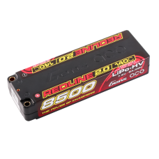 Gens Ace Redline 2.0 8500mAh 2S 7.6V 140C HardCase 58# HV Lipo Battery with 5.0mm bullet 302g 139x47x25mm SRP $189.98 Gens Ace Redline 2.0 8500mAh 2S 7.6V 140C HardCase 58# HV Lipo Battery with 5.0mm bullet 302g 139x47x25mm SRP $189.98