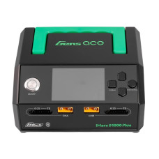 Gens Ace IMars D1000 Plus G-Tech Smart Dual AC Charger, 2x 500w 1-7S Lipo/Li-ion/LiHV/LiFe 4-18S NIMH 25A/500w Per Ch SRP $586.84 Gens Ace IMars D1000 Plus G-Tech Smart Dual AC Charger, 2x 500w 1-7S Lipo/Li-ion/LiHV/LiFe 4-18S NIMH 25A/500w Per Ch SRP $586.84