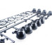 GT Light Bar Set Plastic Parts Only (Black) by GT Power SRP $22.77