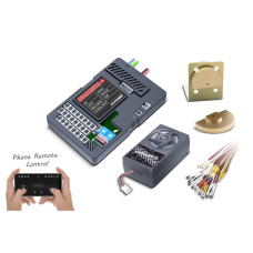 GT Bluetooth RX, 60A Brushless/Brushed ESC, Light, Sound and Vibrate US/EU Pro System suit Tamiya or RC4WD Truck No.183 GT Bluetooth RX, 60A Brushless/Brushed ESC, Light, Sound and Vibrate US/EU Pro System suit Tamiya or RC4WD Truck No.183