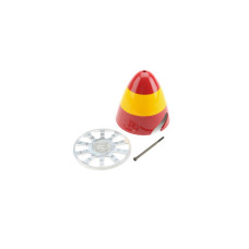 Painted Aluminum P-51D Spinner; 5.5 Painted Aluminum P-51D Spinner; 5.5