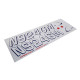 Decal Sheet: Carbon Cub FX-3 100-200cc by Hangar 9 SRP $49.56