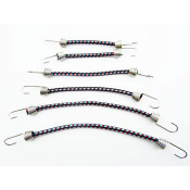 1/10 Scale Bungee Cord Set (6) - Black Blue Orange by Hot Racing SRP $24.57