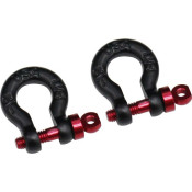 1/10 Scale Black Tow Shackle D-Rings Gen8 by Hot Racing SRP $39.85