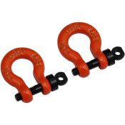 1/10 Scale Orange Tow Shackle D-Rings Gen8 by Hot Racing SRP $39.85