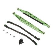 Green Alum & Cf Rear Link Set: Axial Yeti Smt Rr10 by Hot Racing SRP $96.17