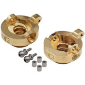 Brass Front Steering Knuckle AW SCX24 AX24 by Hot Racing SRP $78.13 Brass Front Steering Knuckle AW SCX24 AX24 by Hot Racing SRP $78.13