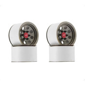 Steel 2.2 Beadlock 6-Lug 8-Hole Wheels,12mm Hex(4) by Hot Racing SRP $143.05 Steel 2.2 Beadlock 6-Lug 8-Hole Wheels,12mm Hex(4) by Hot Racing SRP $143.05