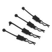 Body Clip Retainers 1/8 Scale (4) Black by Hot Racing SRP $12.14 Body Clip Retainers 1/8 Scale (4) Black by Hot Racing SRP $12.14
