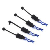 Body Clip Retainers 1/8 Scale (4) Blue by Hot Racing SRP $12.14 Body Clip Retainers 1/8 Scale (4) Blue by Hot Racing SRP $12.14