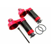 Red Aluminum Reservoir Shock Upgrade Kit (2) Dbxl by Hot Racing SRP $130.94 Red Aluminum Reservoir Shock Upgrade Kit (2) Dbxl by Hot Racing SRP $130.94