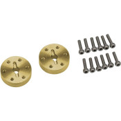 Brass Enduro Beadlock w/ 20g pin drive adapter EDR by Hot Racing SRP $28.84 Brass Enduro Beadlock w/ 20g pin drive adapter EDR by Hot Racing SRP $28.84
