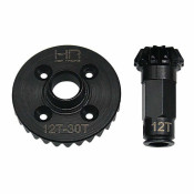 30/12T Steel Helical Diff Ring/Pinion Rear Gear Set GROM by Hot Racing SRP $74.13